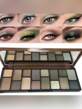 Target Olive & Neutral Eyeshadow Palette - Greens and Browns